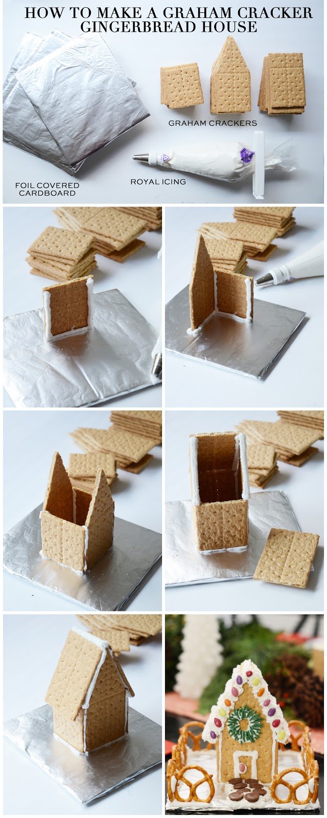 graham cracker gingerbread houses