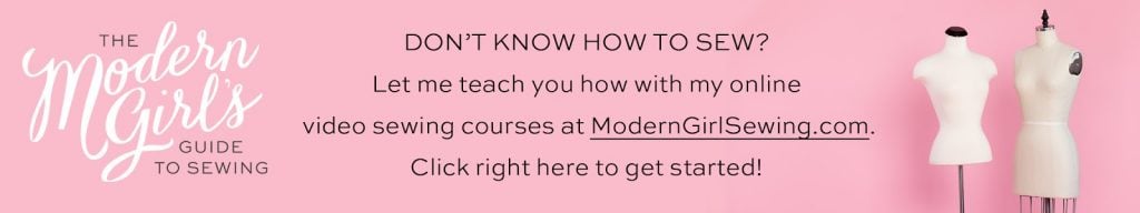 Do you want to learn how to sew? This online sewing guide is great for beginners and intermediate seamstresses