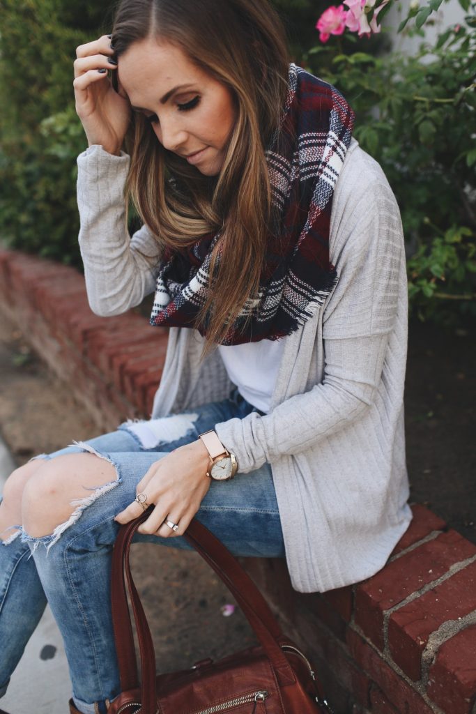 Merrick's Art Gray Cardigan
