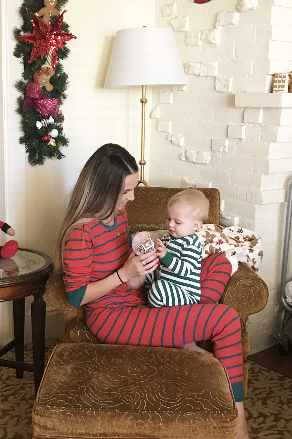 Merrick's Art Baby and a Snowglobe