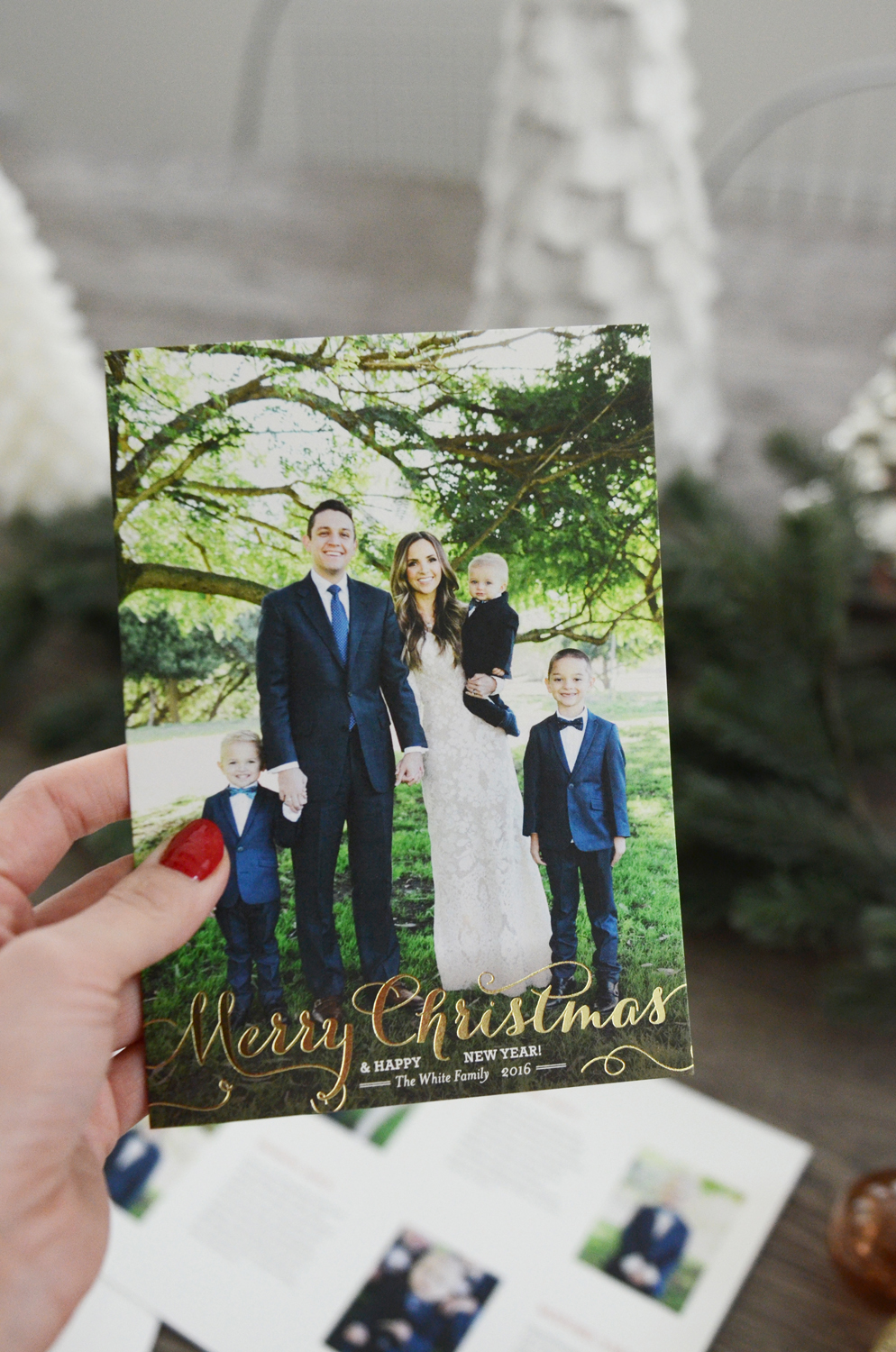 Merrick's Art Family Christmas Card
