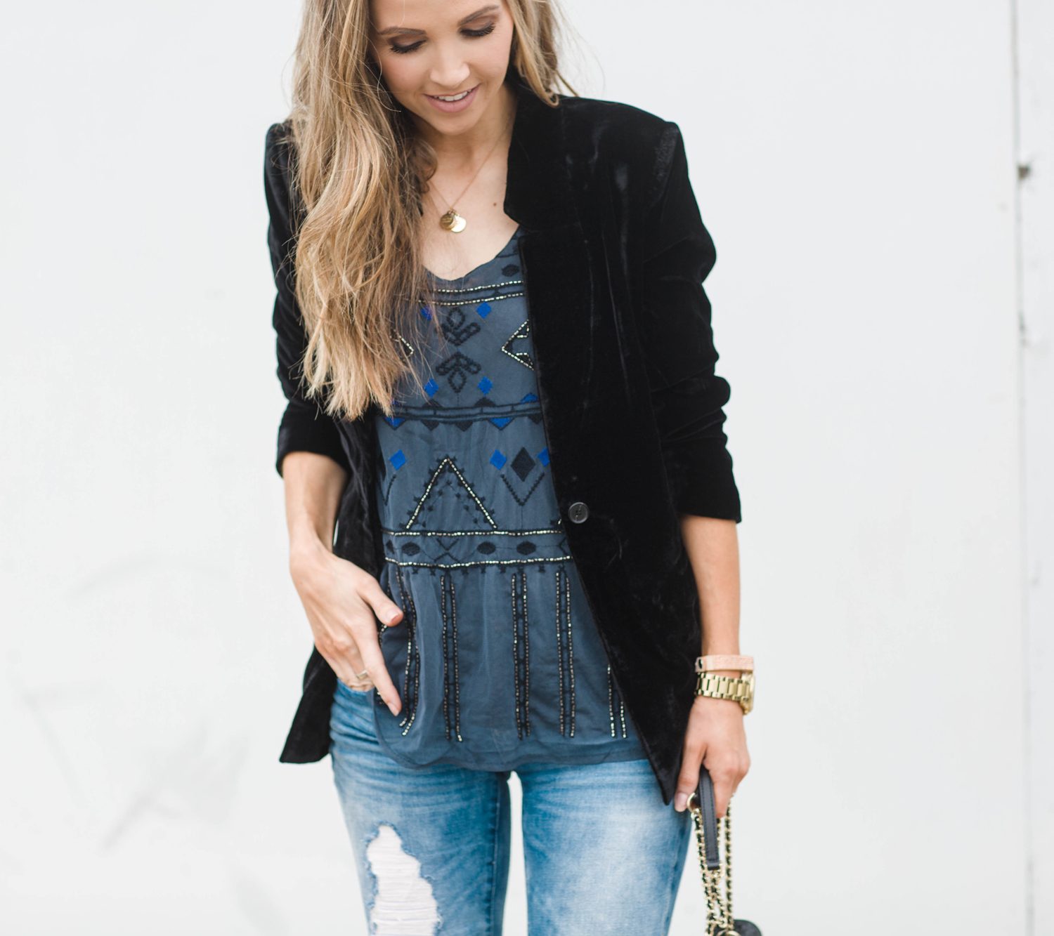 Merrick's Art Lucky Brand Beaded Cami