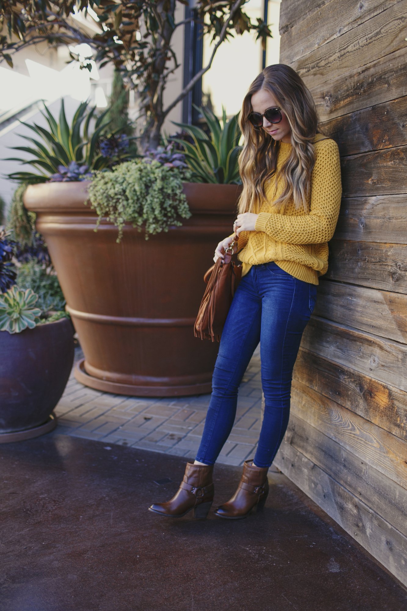 Merrick's Art Mustard Sweater