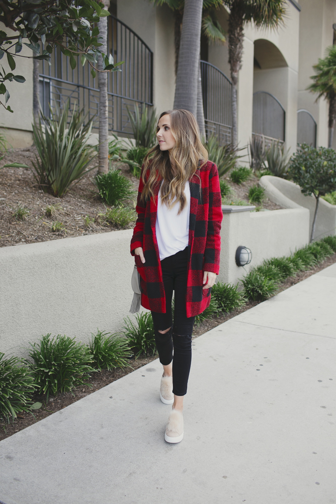 Merrick's Art Buffalo Plaid Coat
