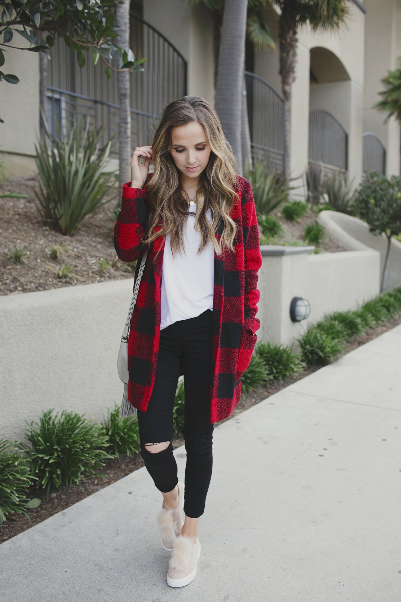 Merrick's Art Buffalo Plaid Coat