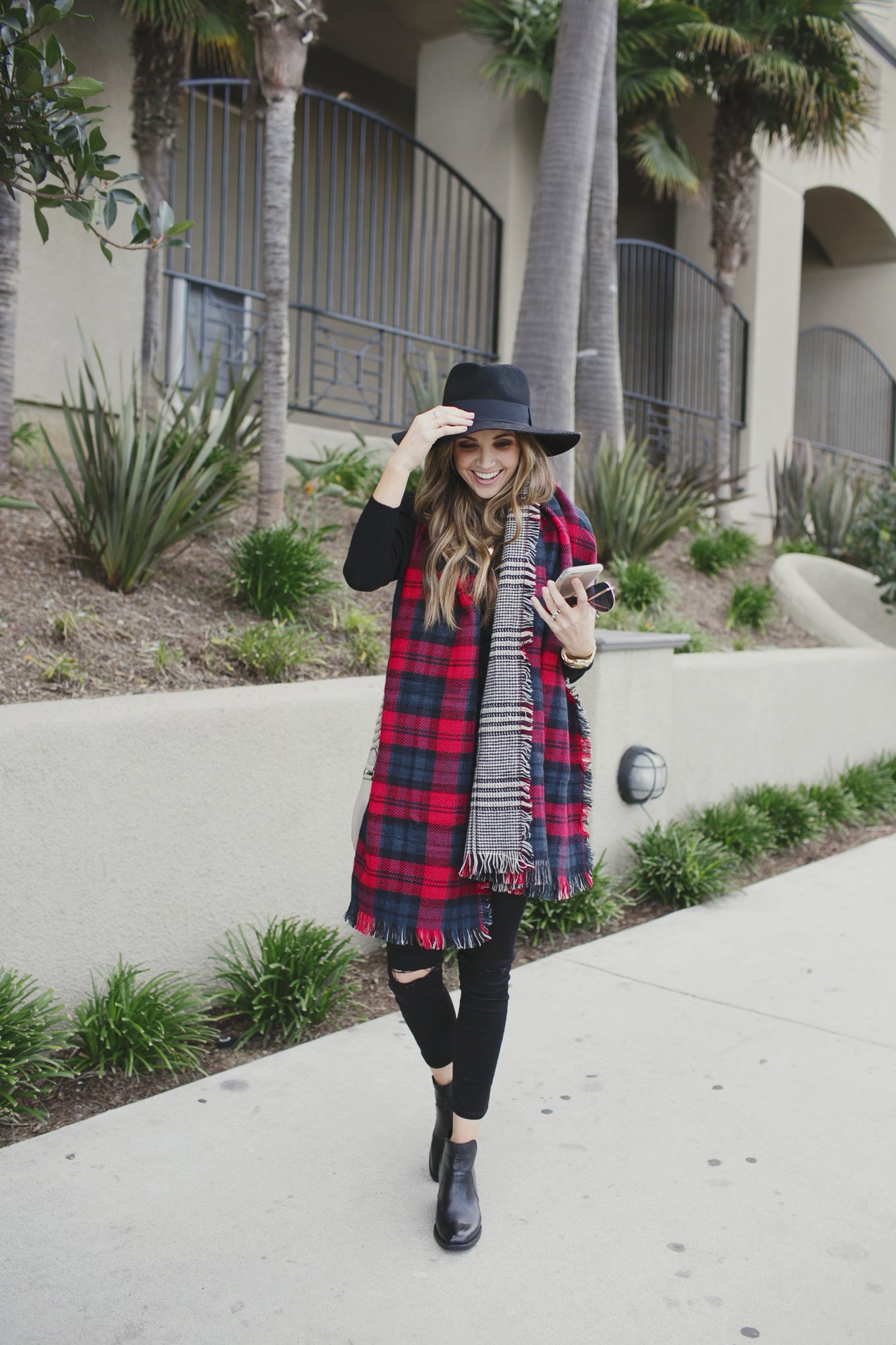 Merrick's Art Plaid Blanket Scarf