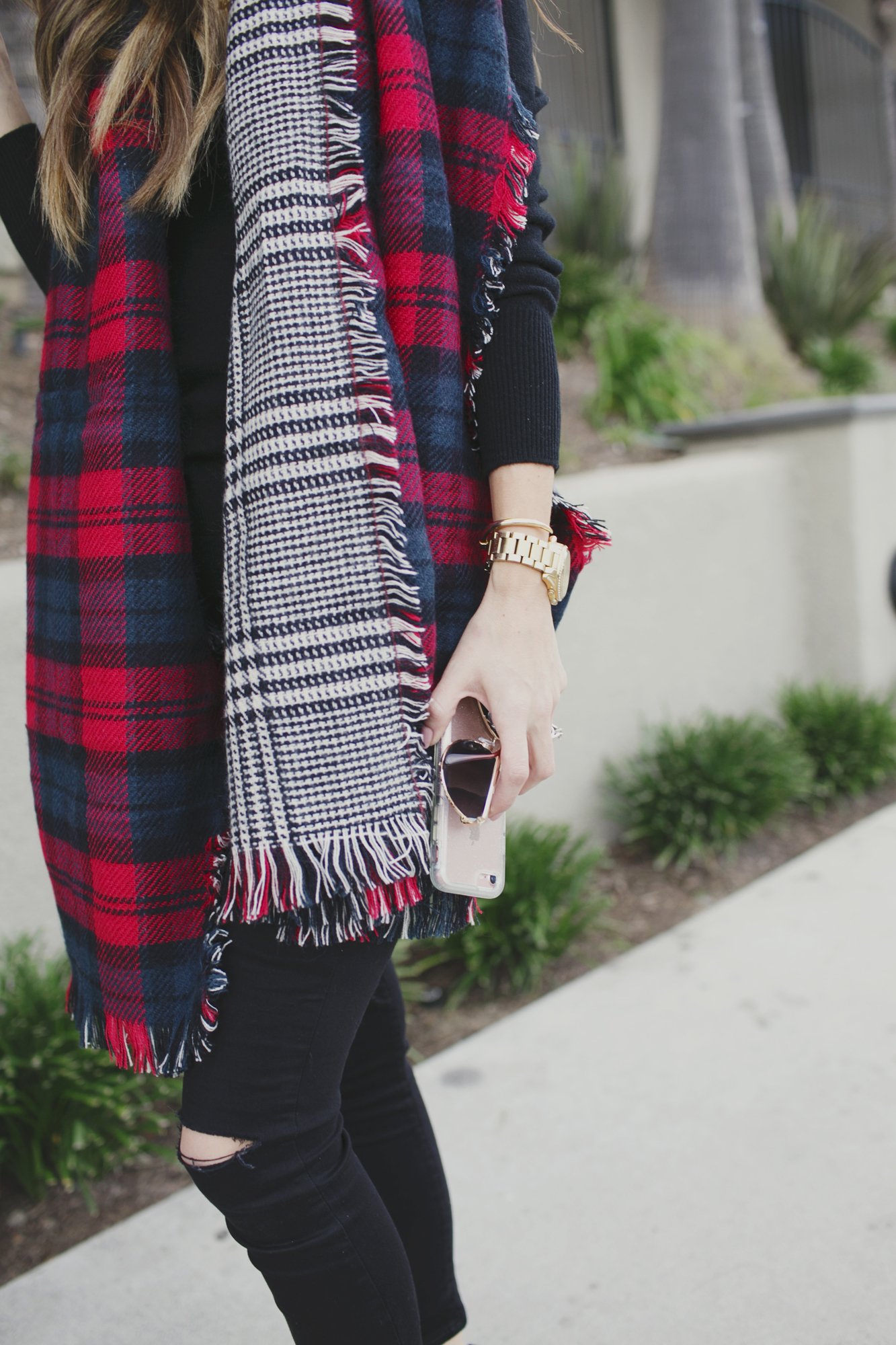 Merrick's Art Plaid Scarf