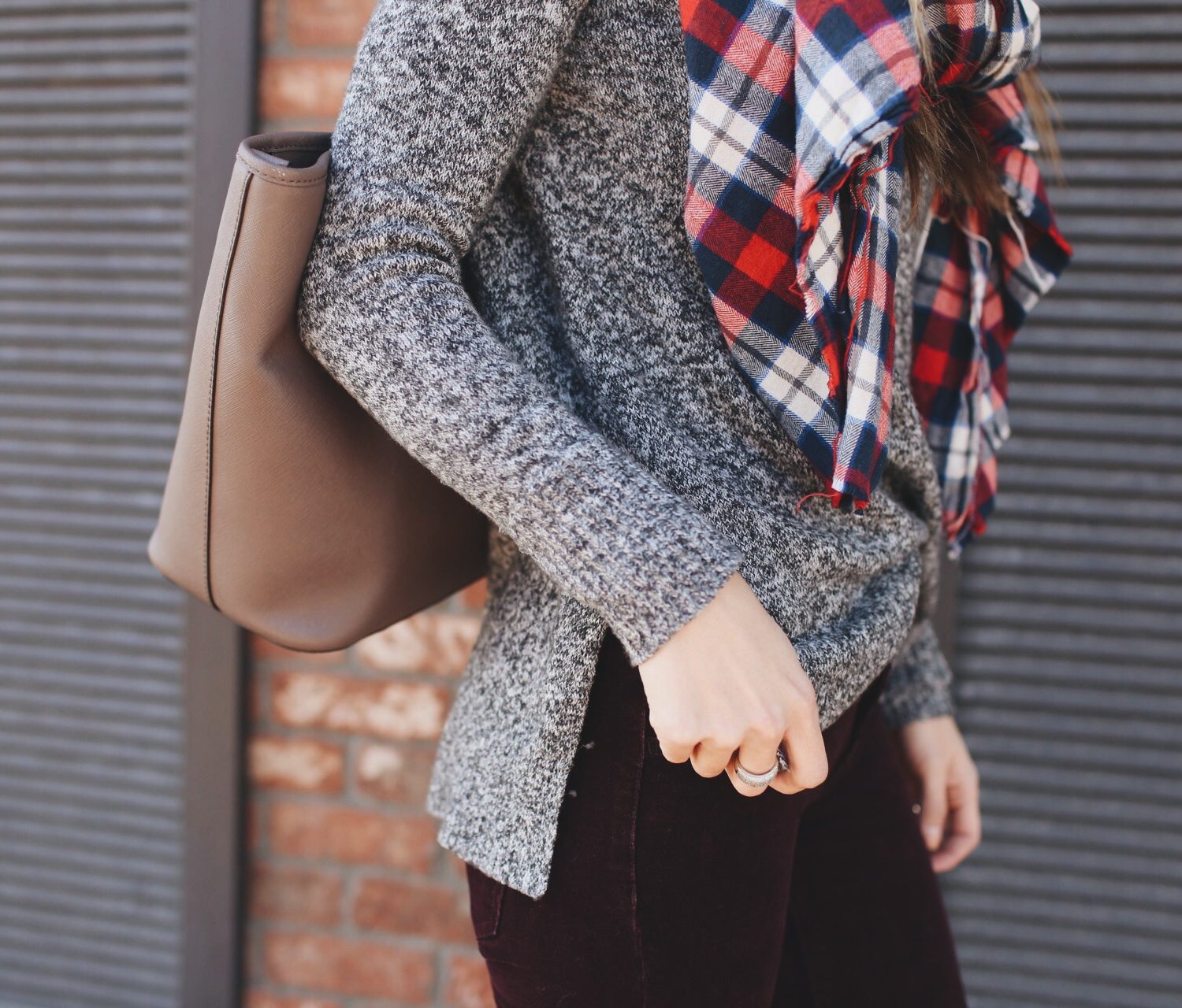 American Eagle Gray Sweater