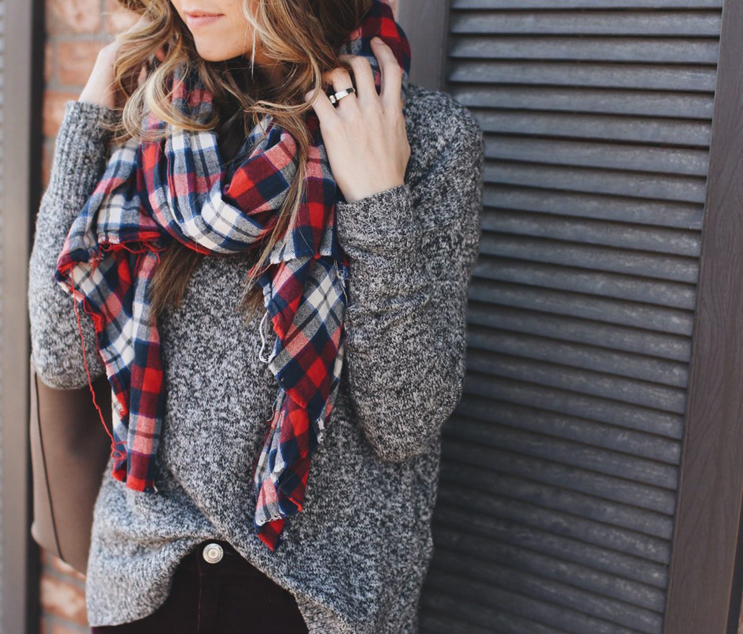 Merrick's Art Plaid Blanket Scarf