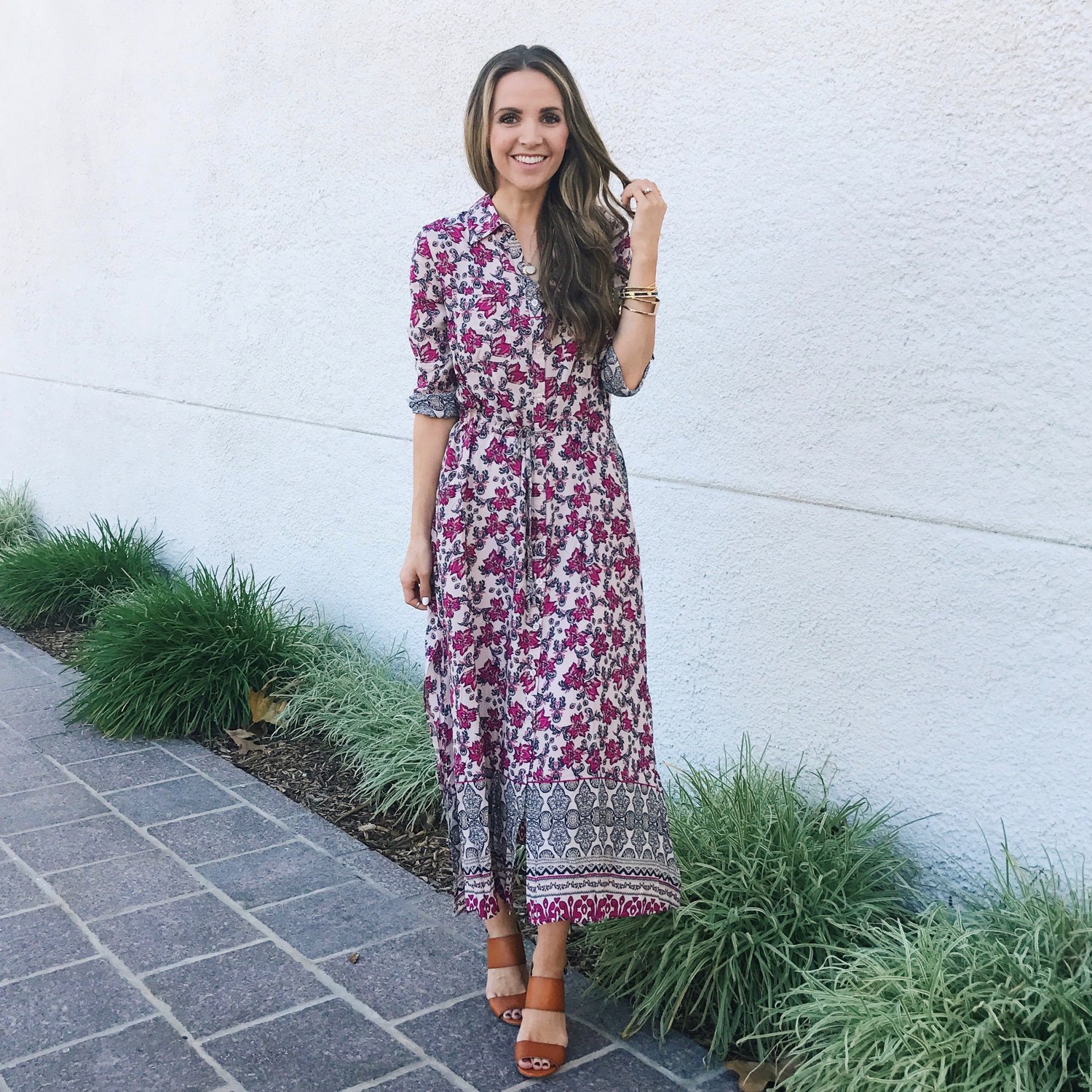 Merrick's Art Floral Maxi Dress