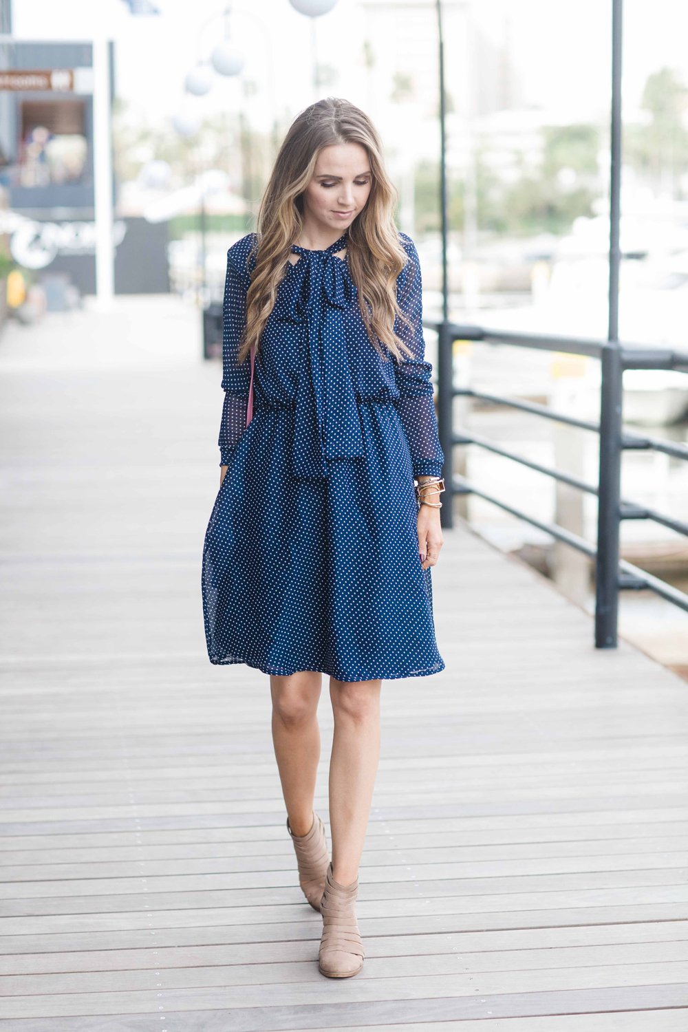 Merrick's Art Polka Dot Dress