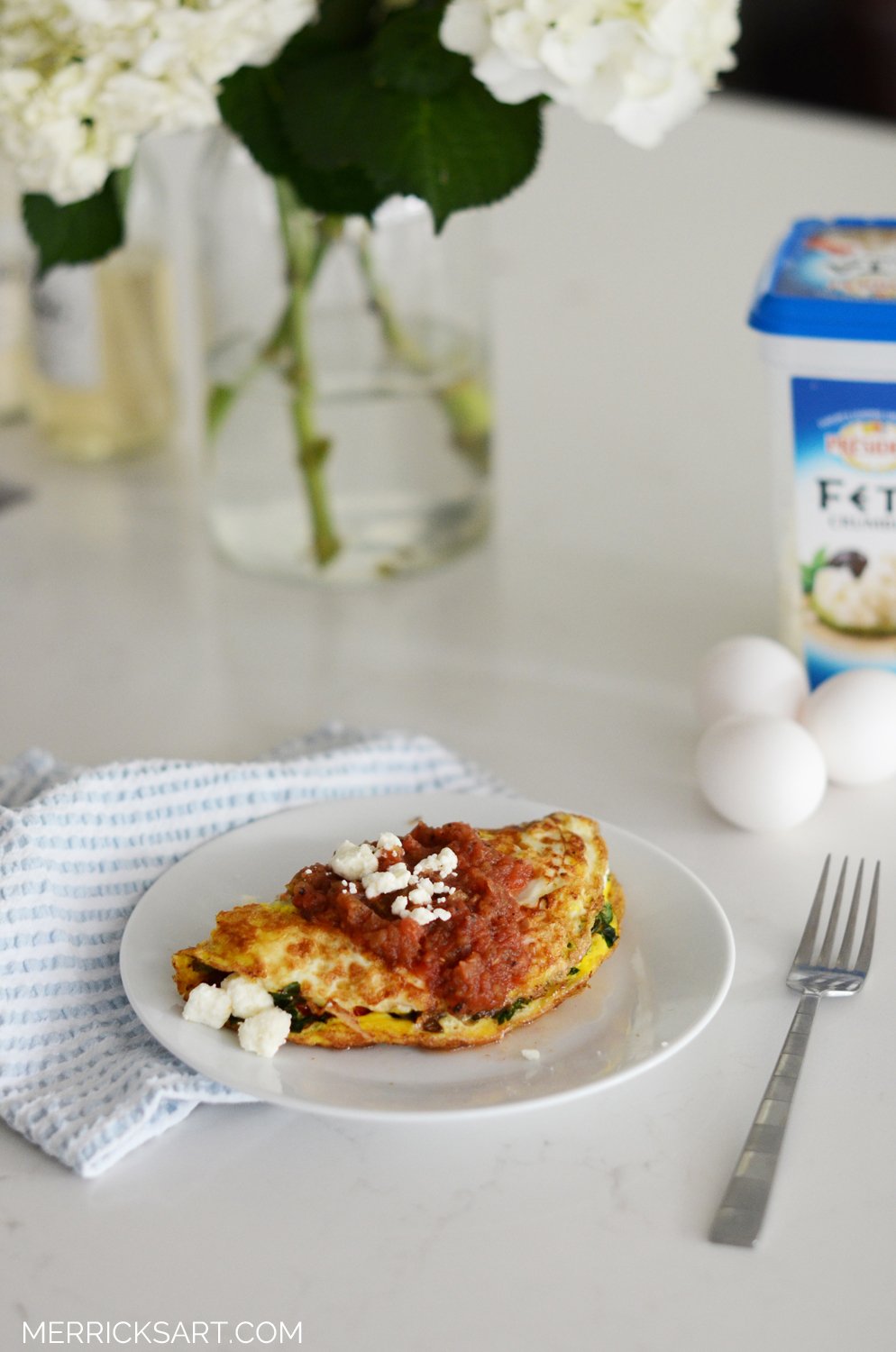 Merrick's Art Easy Breakfast Omelet
