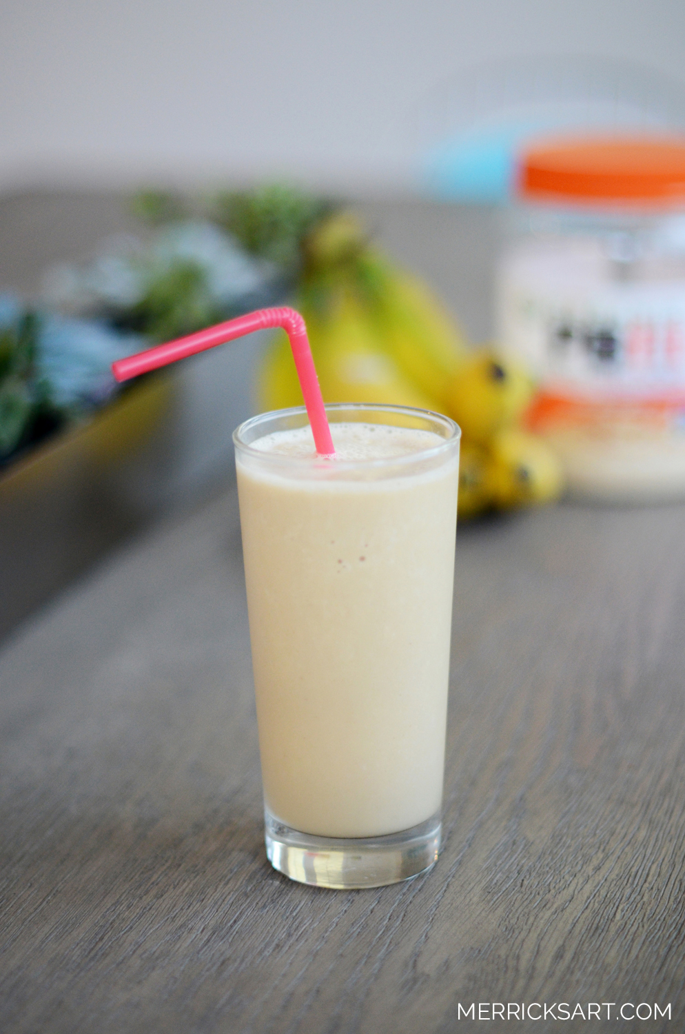 Merrick's Art Healthy Banana Smoothie