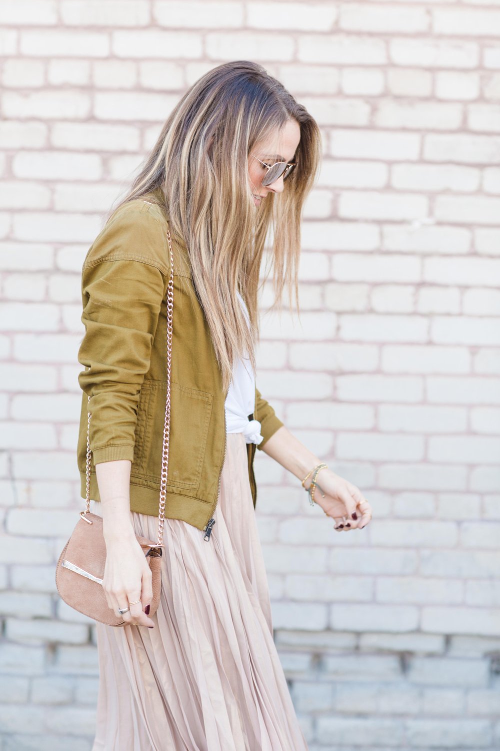 Merrick's Art Old Navy Olive Bomber