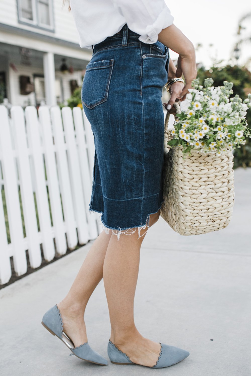 Merrick's Art | BlankNYC Denim Skirt