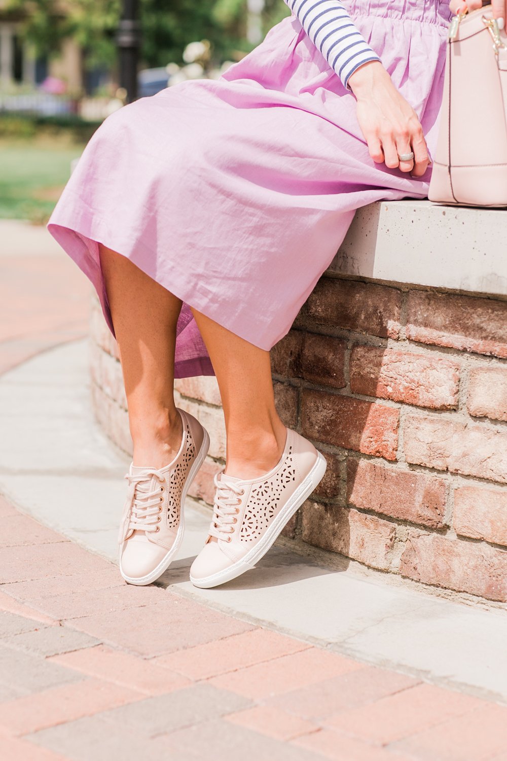 Merrick's Art Blush Perforated Sneakers