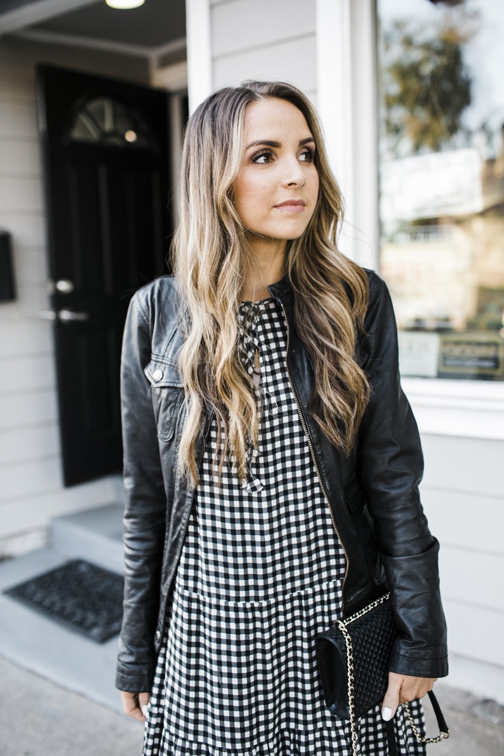 Merrick's Art | Gingham and Leather