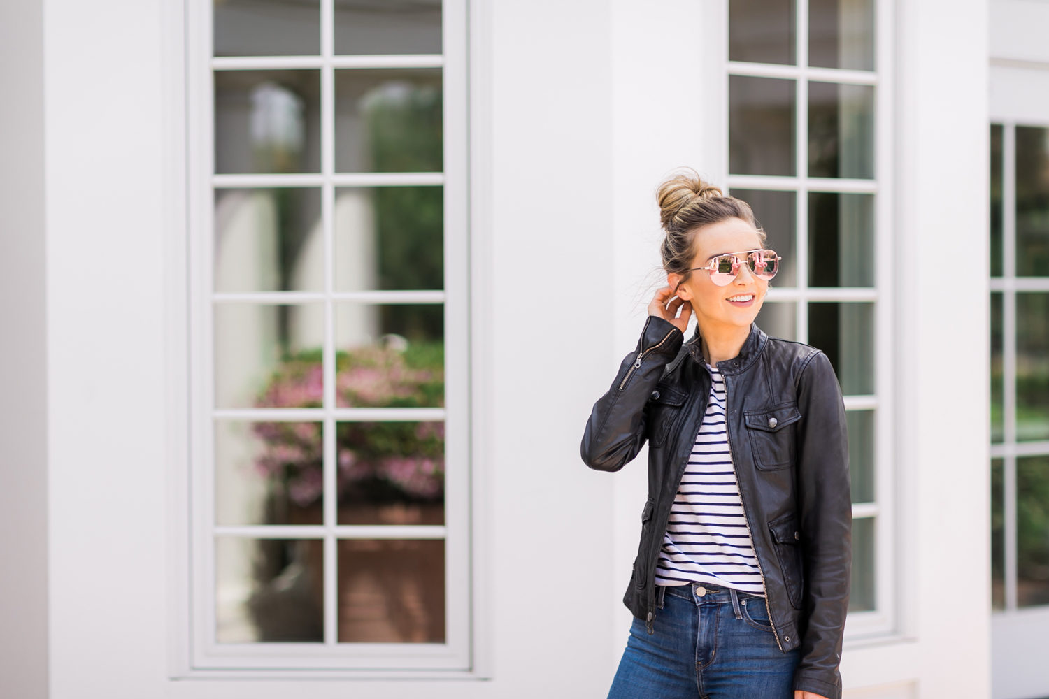 Merrick's Art Rose Gold Aviators