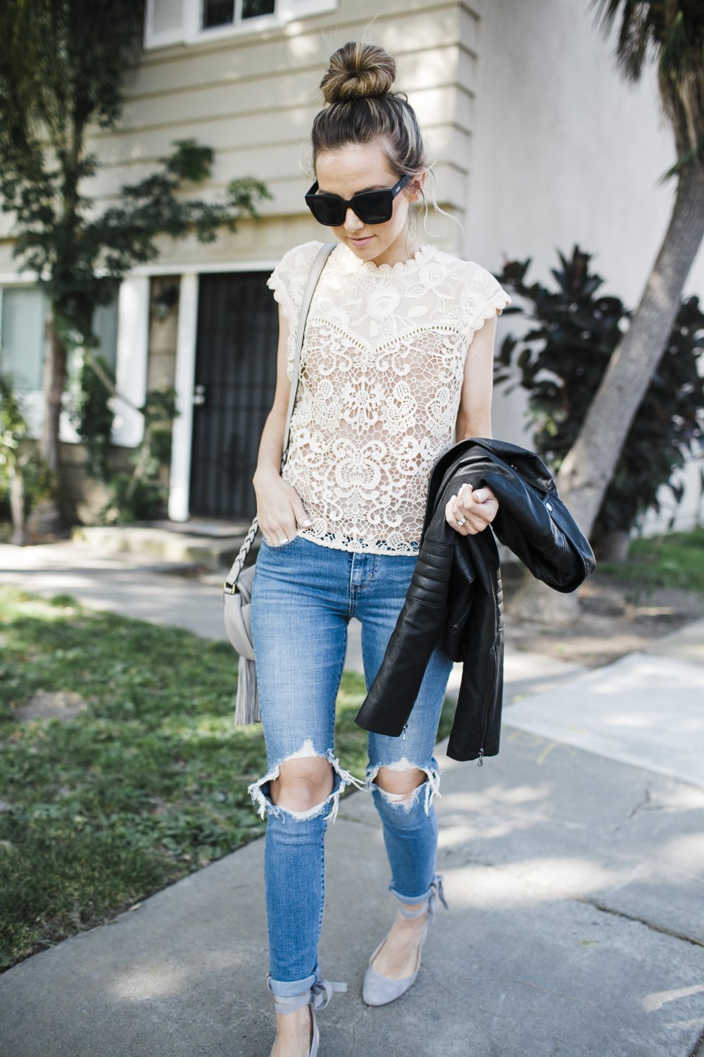Merrick's Art Tracy Reese Lace Top