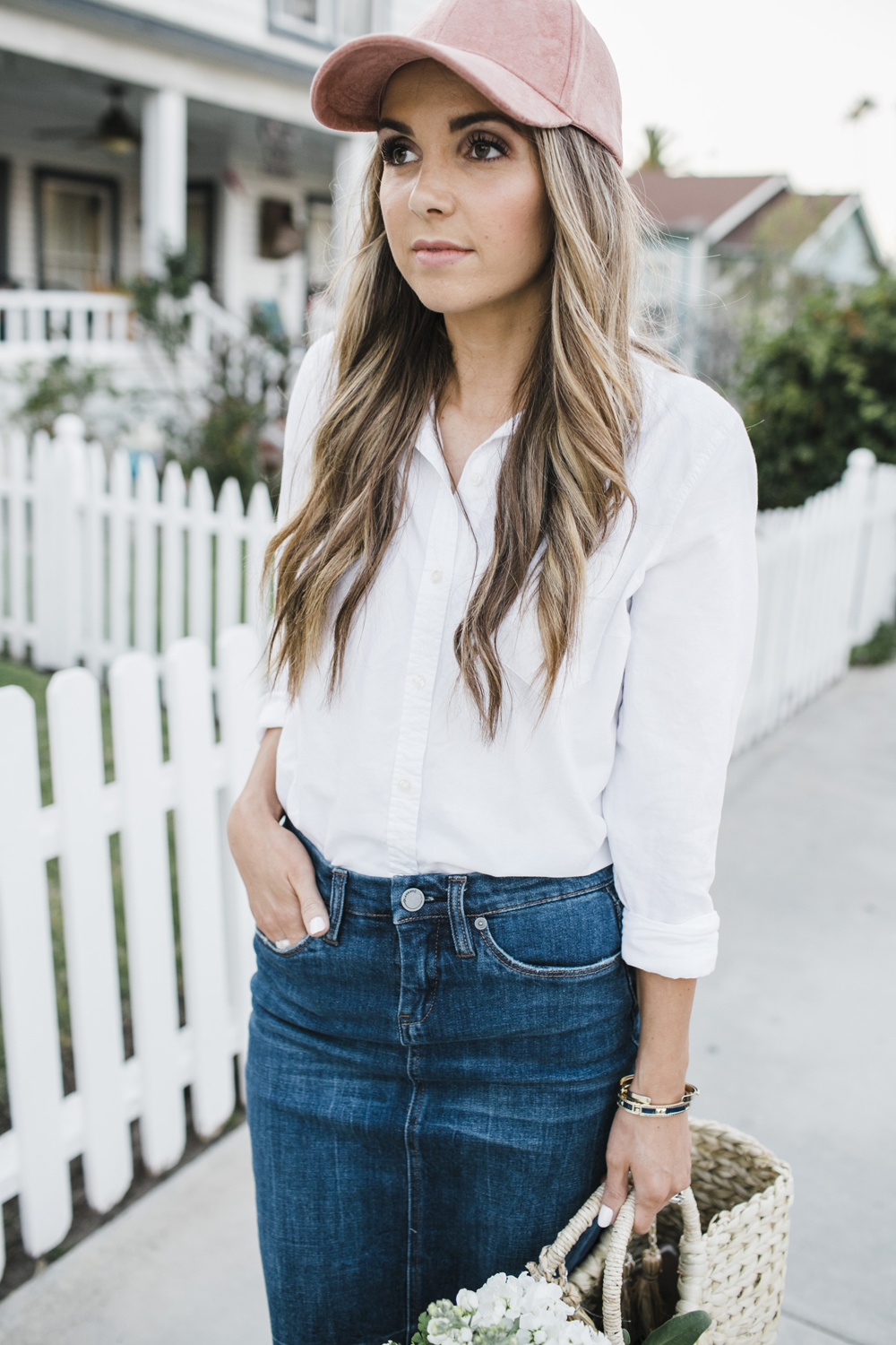 Merrick's Art White Button Down