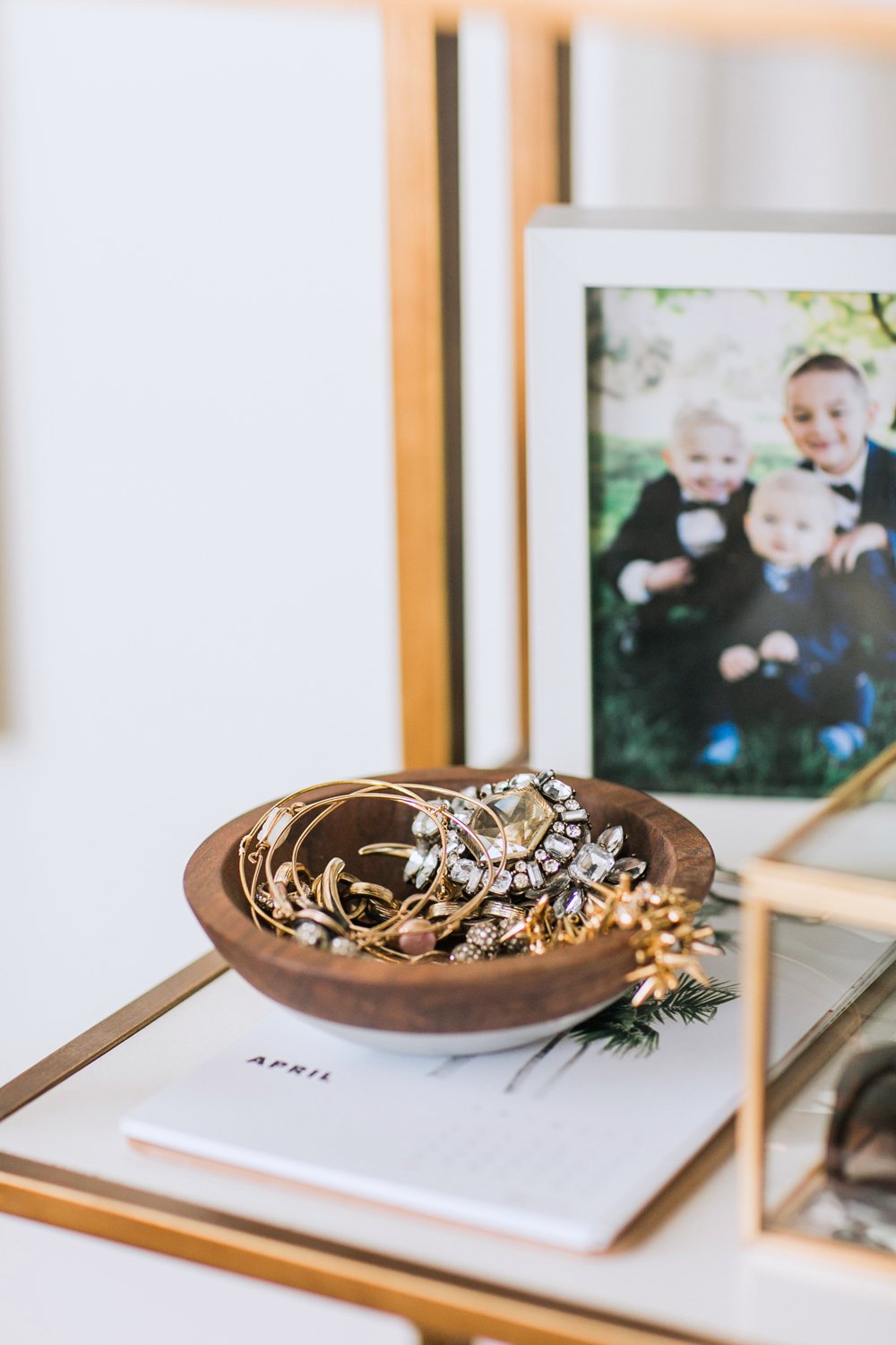 Merrick's Art Wooden Jewelry Bowl