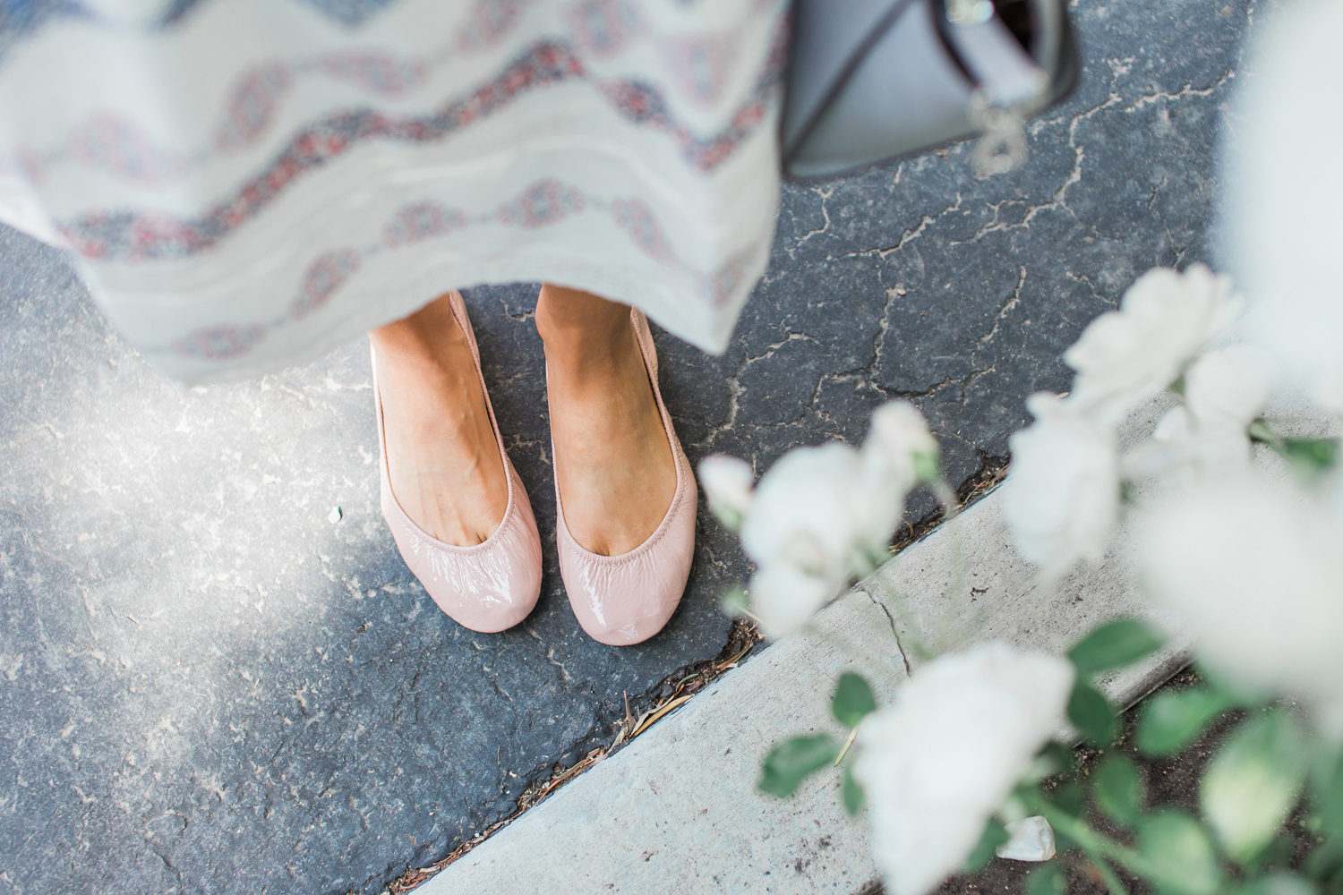 Merrick's Art Blush Patent Tieks