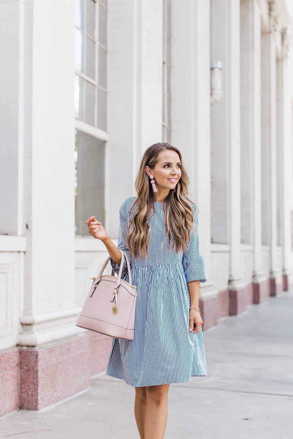 Merrick's Art Striped Bell Sleeves