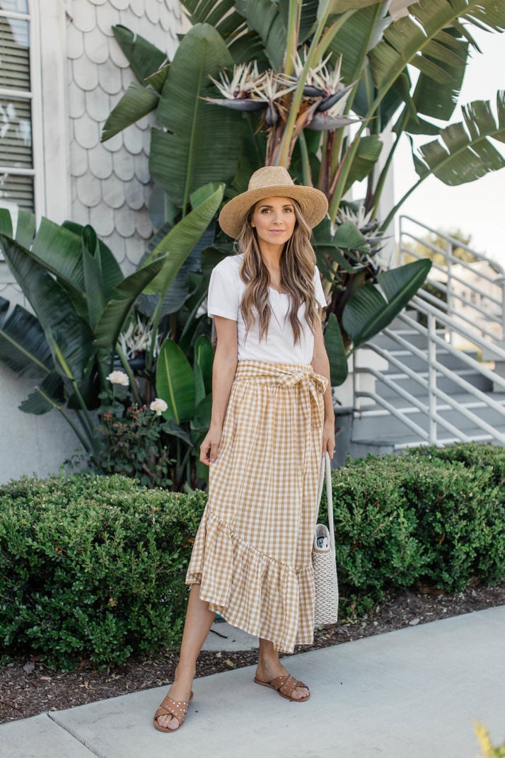 Merrick's Art Asymmetrical gingham