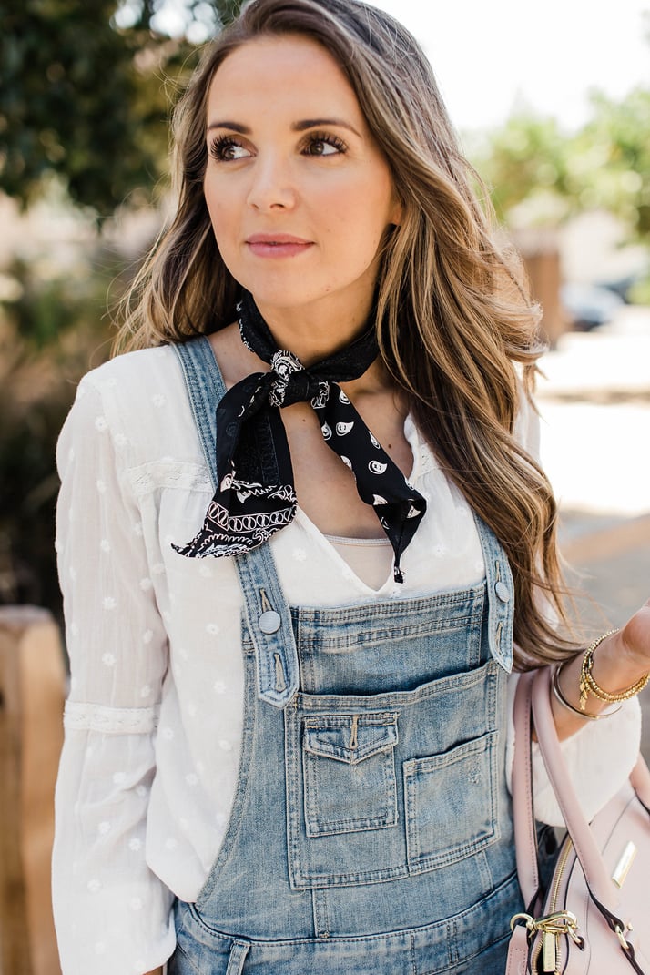 Merrick's Art Bandana with Overalls