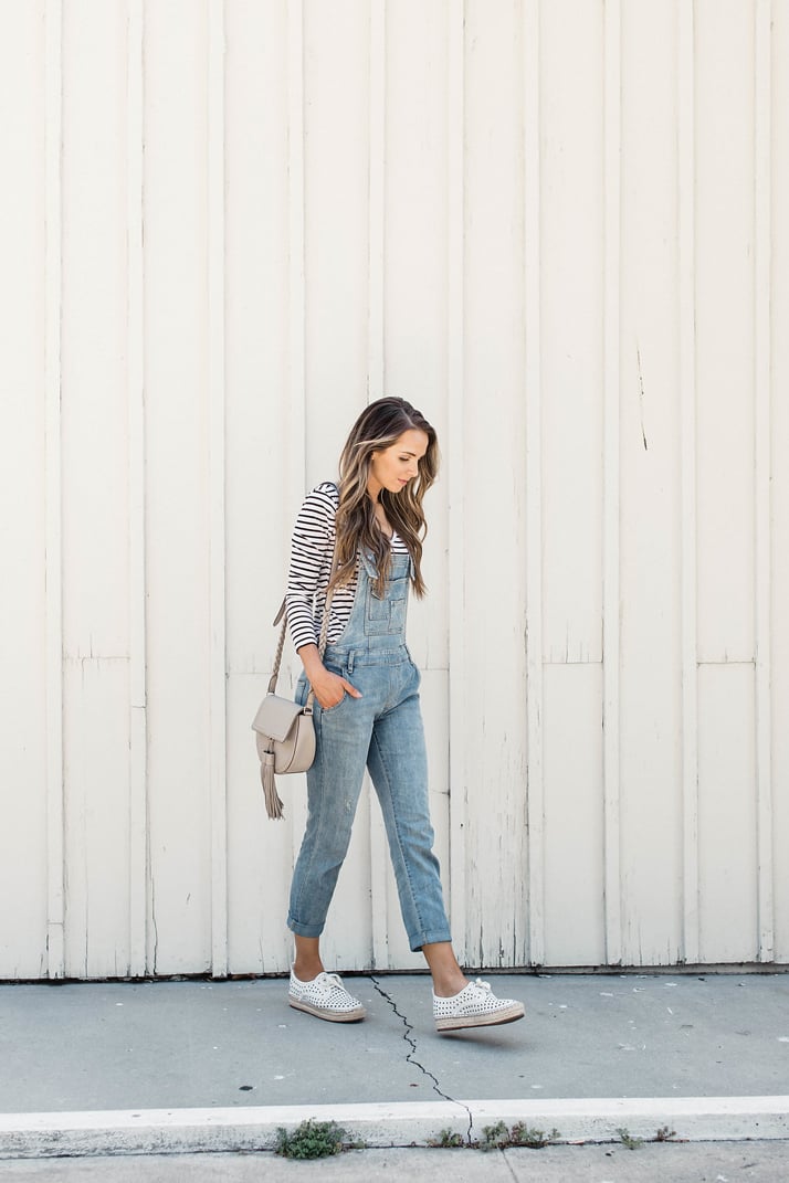 Merrick's Art Light Wash Overalls