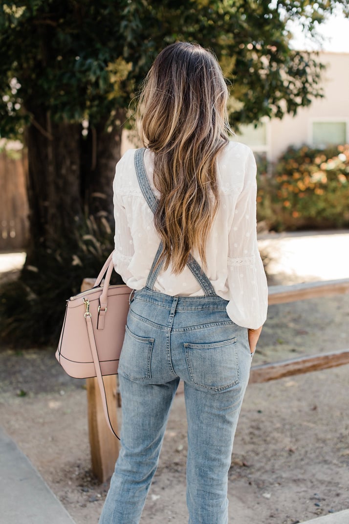 hair routine loose curls