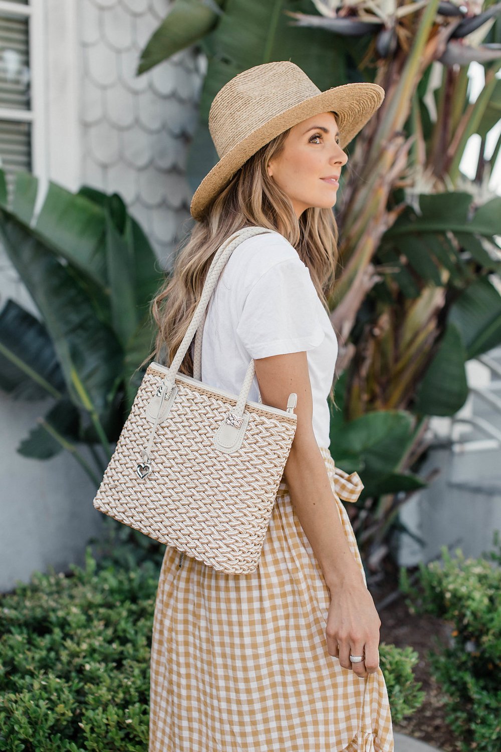 Merrick's Art Straw Bag
