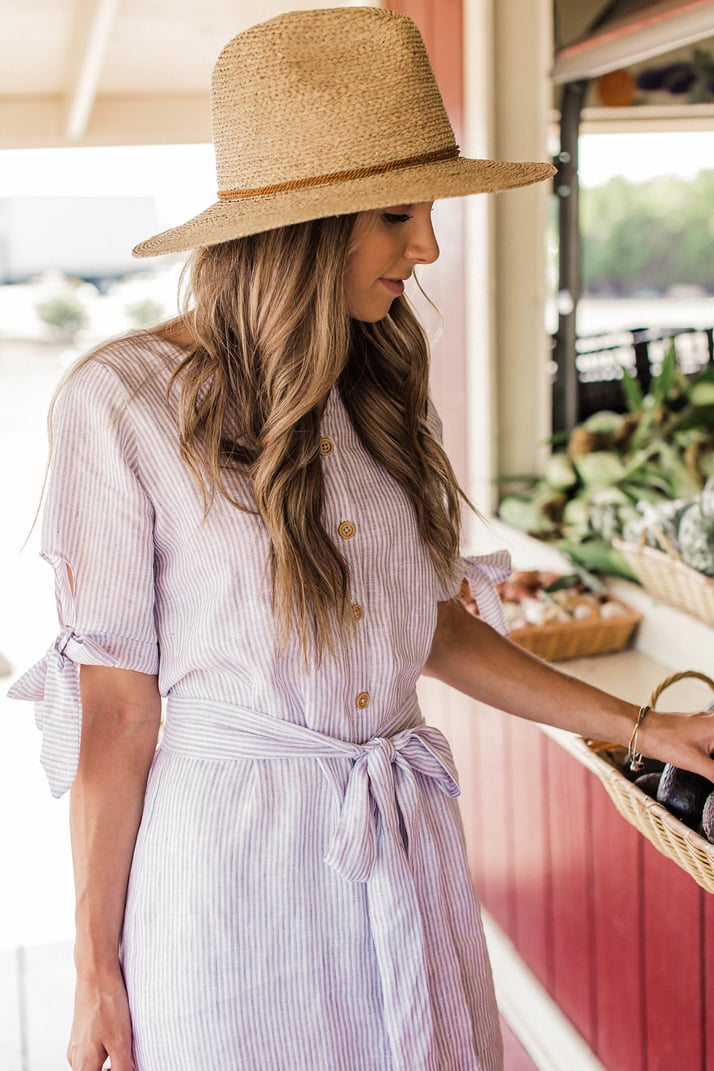 Easy Linen Shirt Dress Sewing Tutorial | merricksart.com