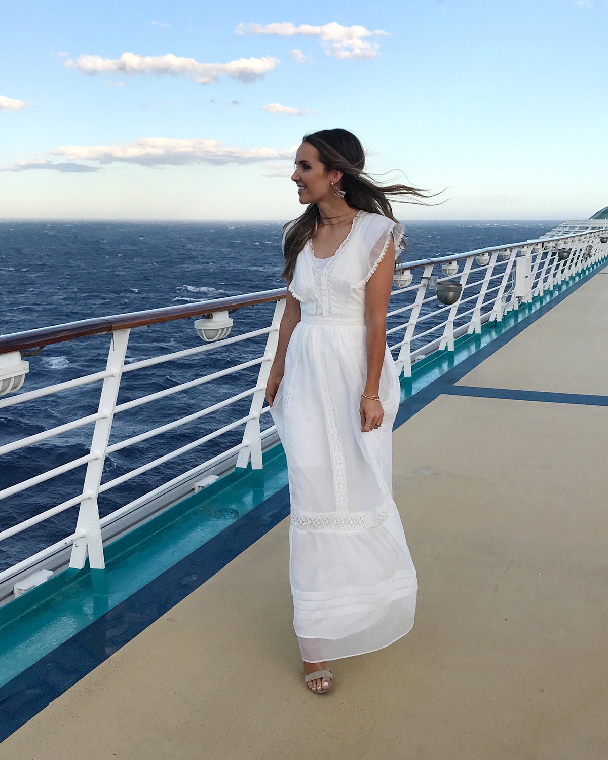 merricksart.com | white maxi dress