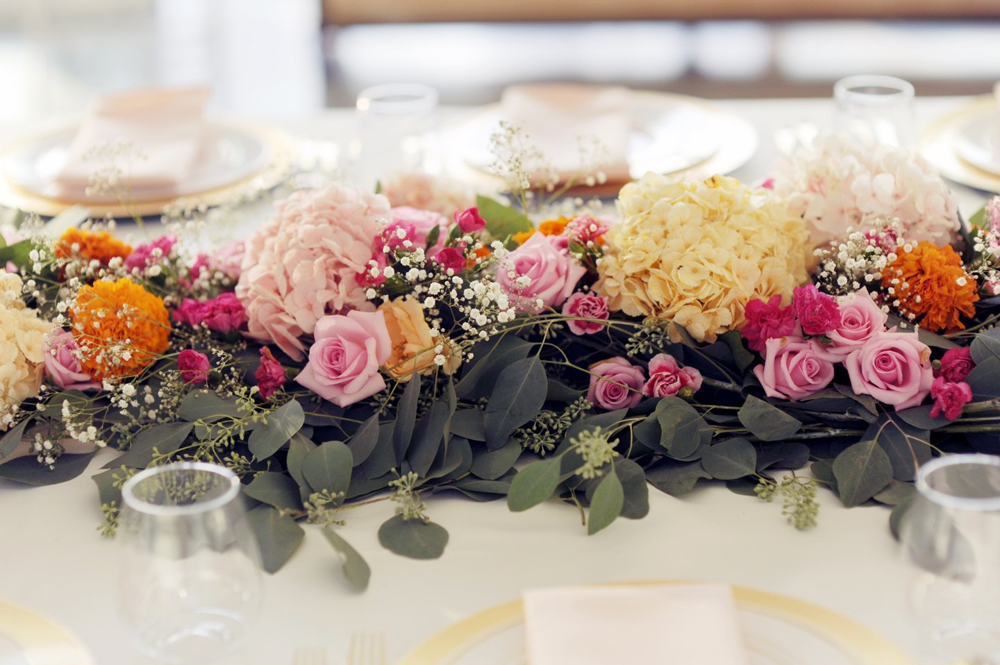 merricksart hydrangea flower arrangement
