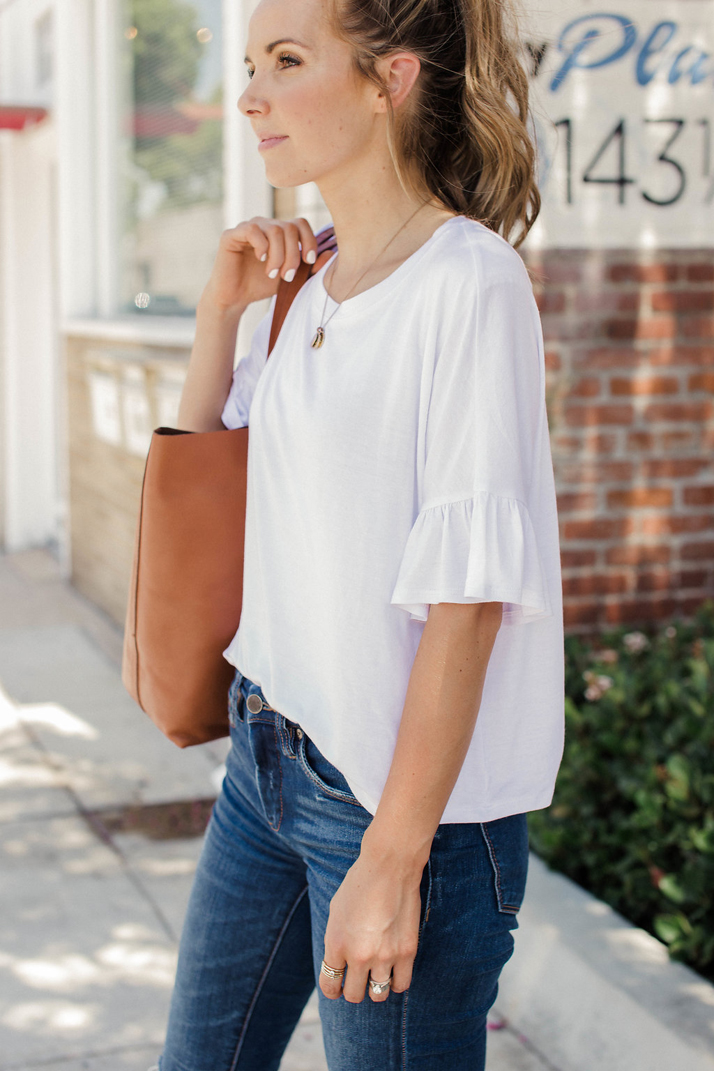 merricksart.com BP ruffle sleeve tee