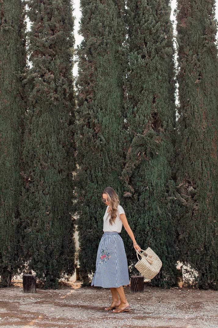 merricksart.com how to wear a midi skirt
