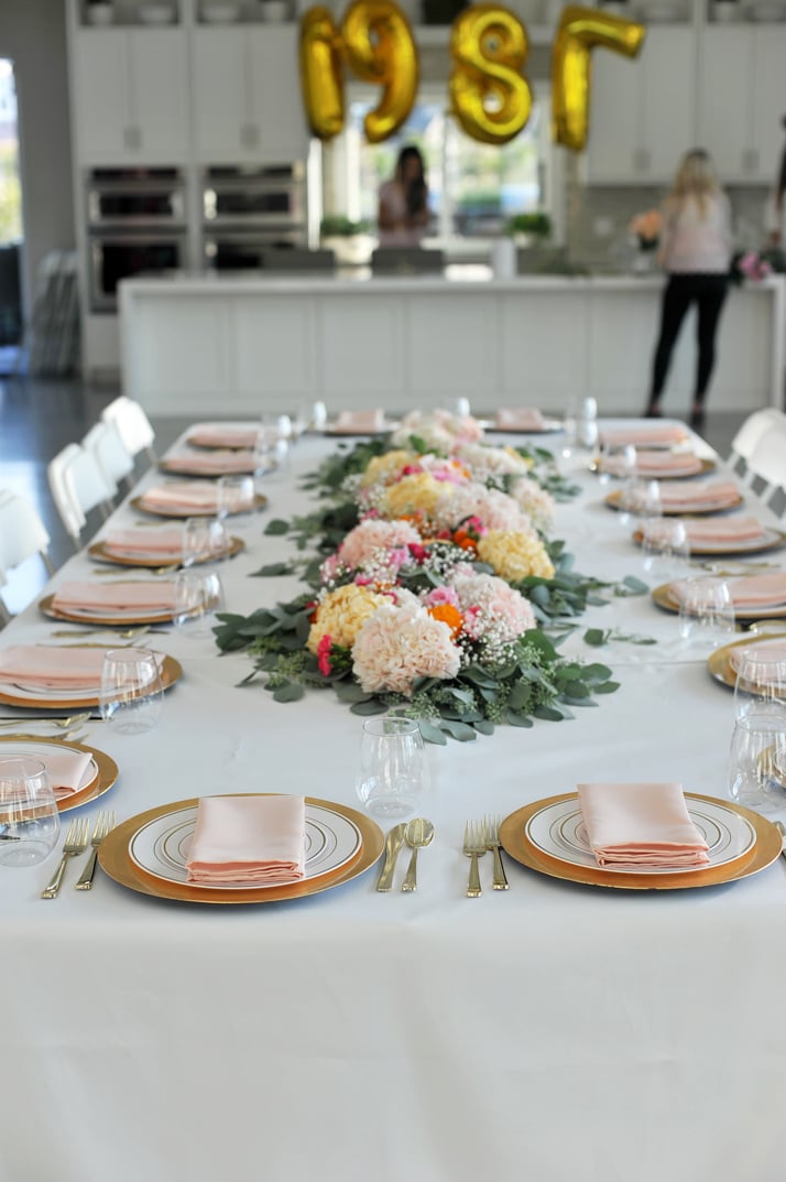 merricksart.com party pink tablescape