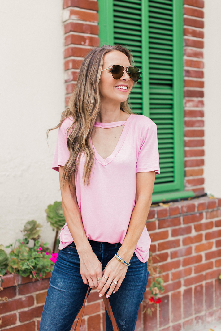 merricksart.com socialite cutout choker tee