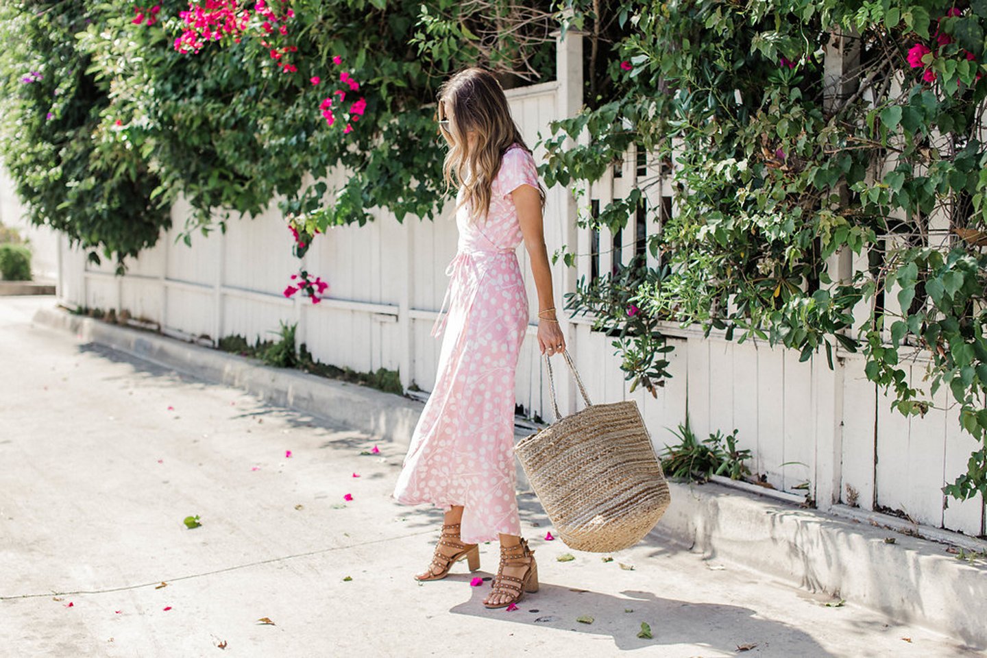 merricksart.com wrap dress twirling