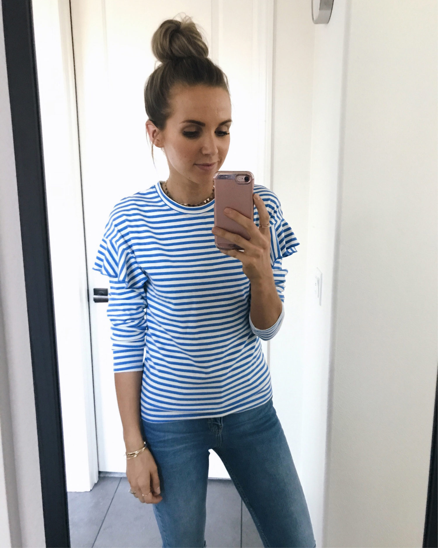 striped sweatshirt | merricksart.com