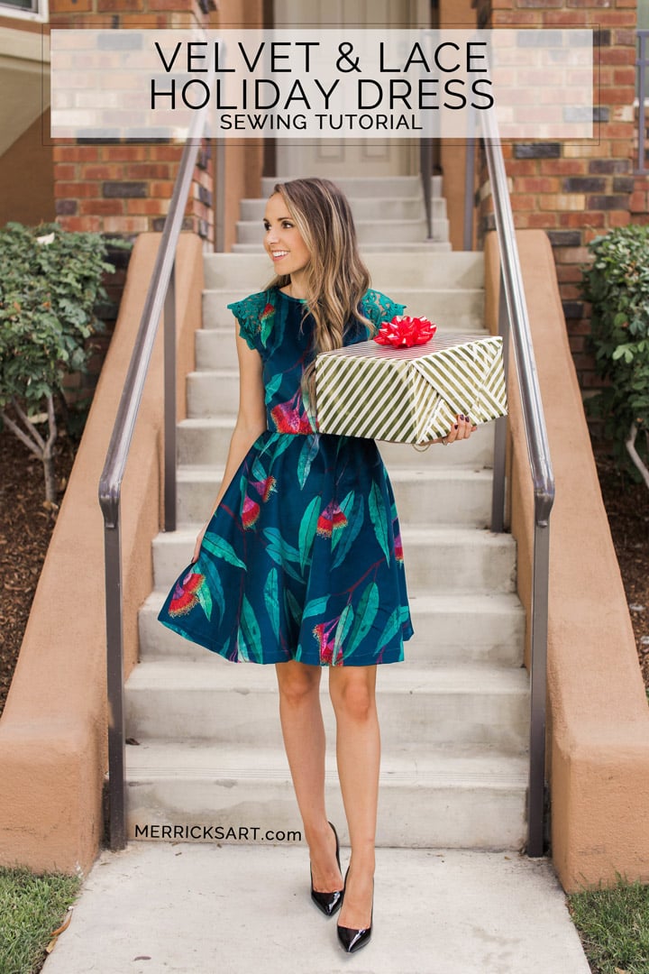 The DIY statement dress that's perfect for any holiday party