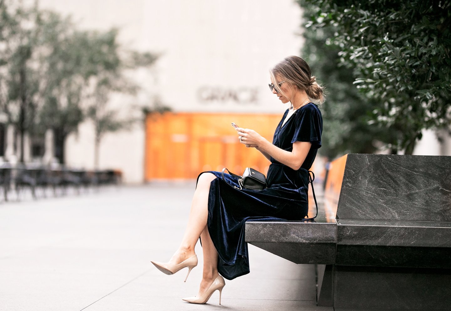 a sophisticated option for a cocktail dress