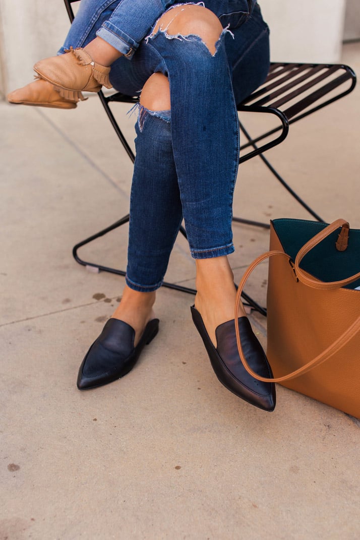 Obsessed with these Kristin Cavallari Leather Mules
