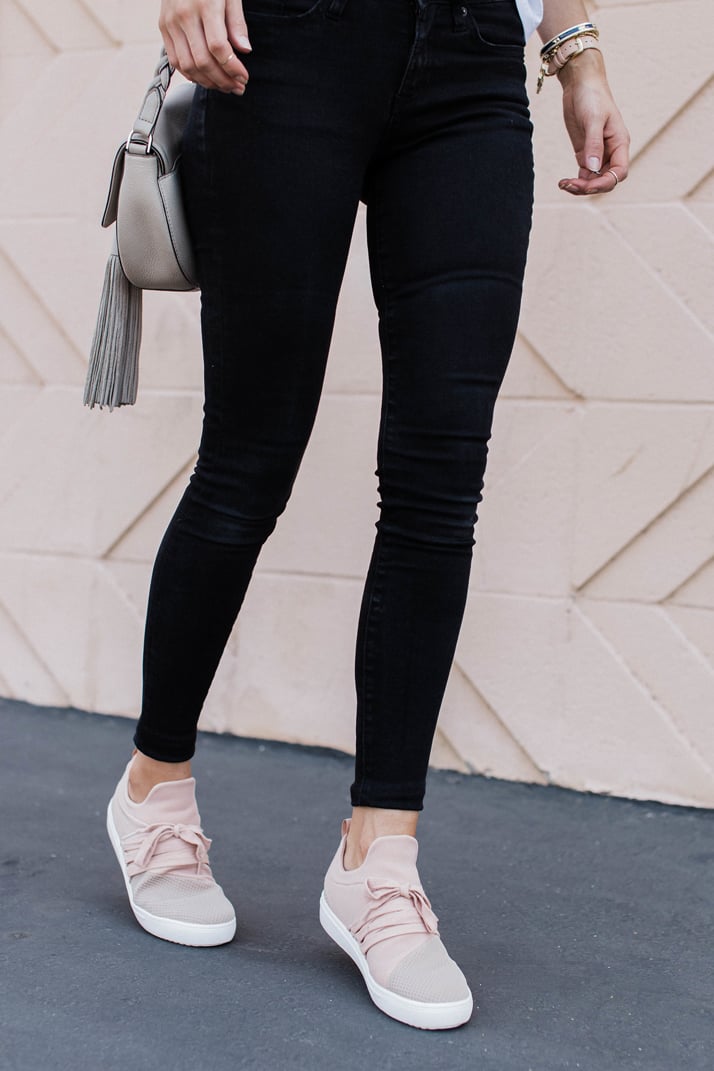 these blush steve madden sneakers make any outfit perfectly casual