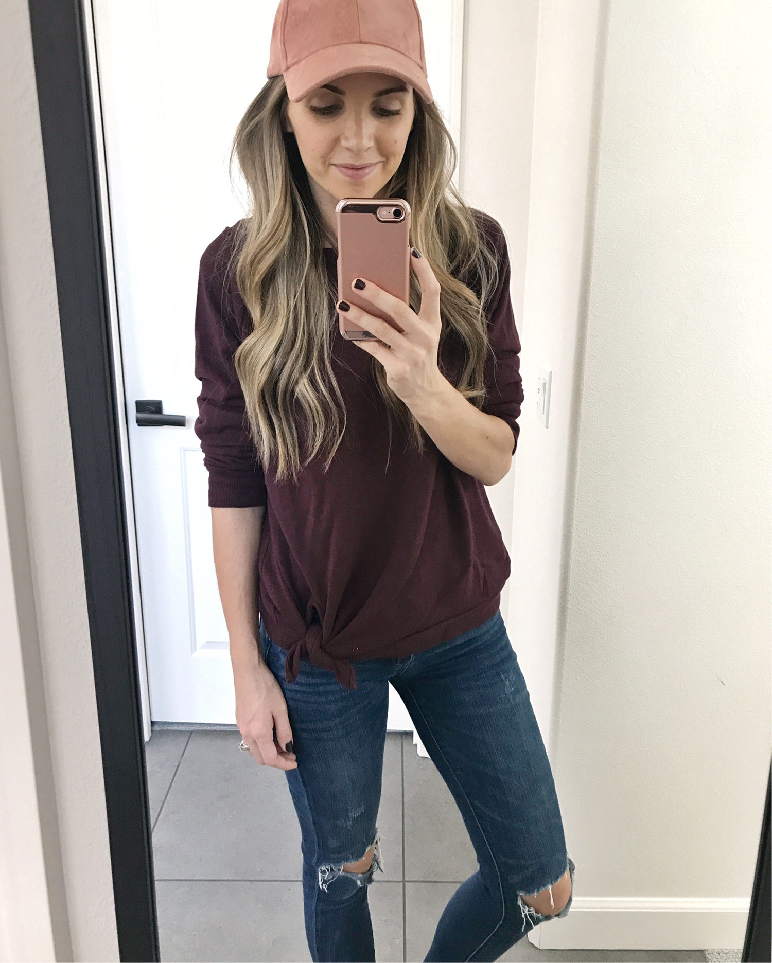 cozy fall outfit | merricksart.com