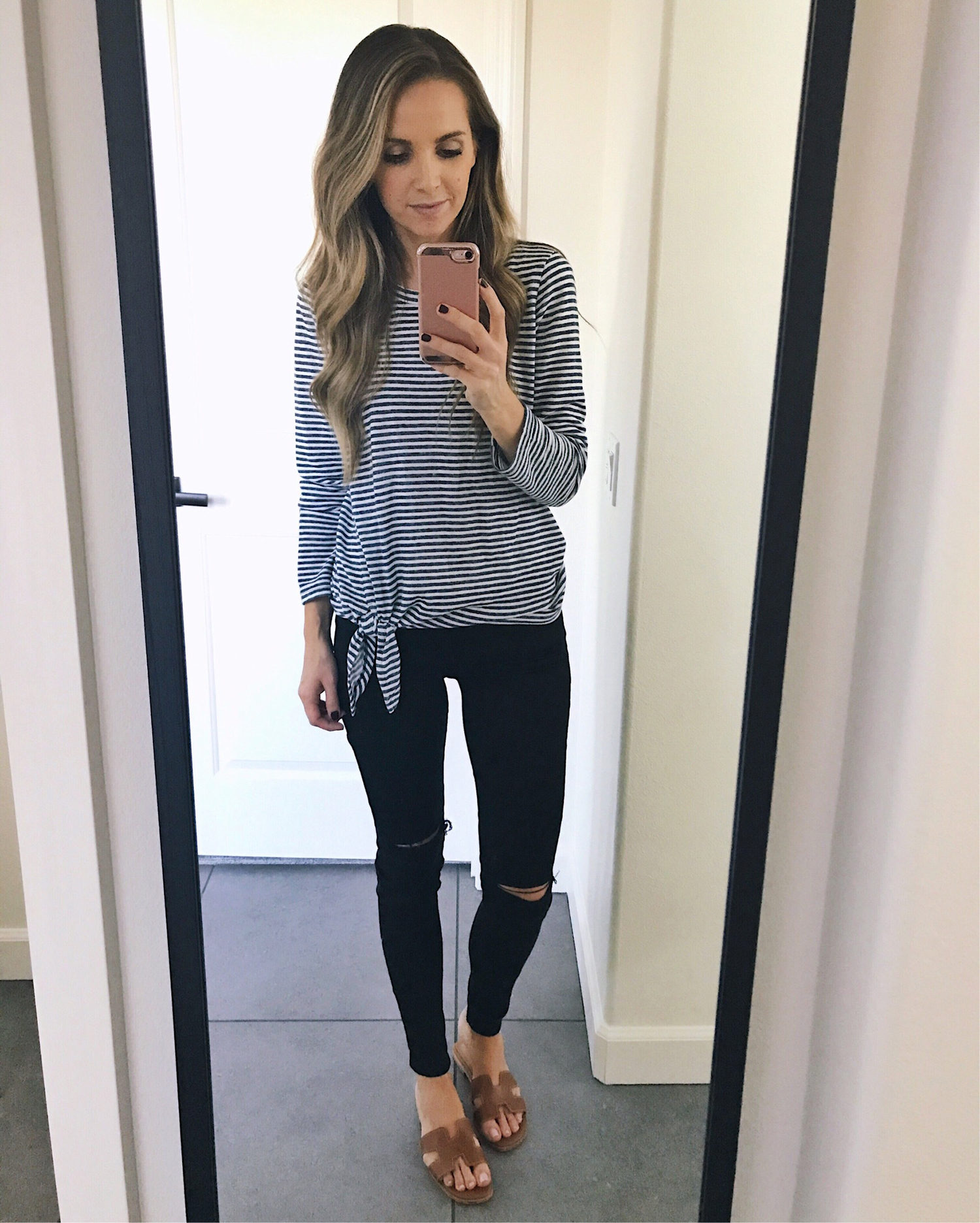 tie front top | merricksart.com