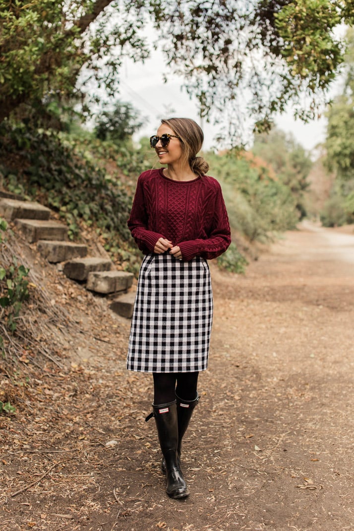 a dressed up fall look