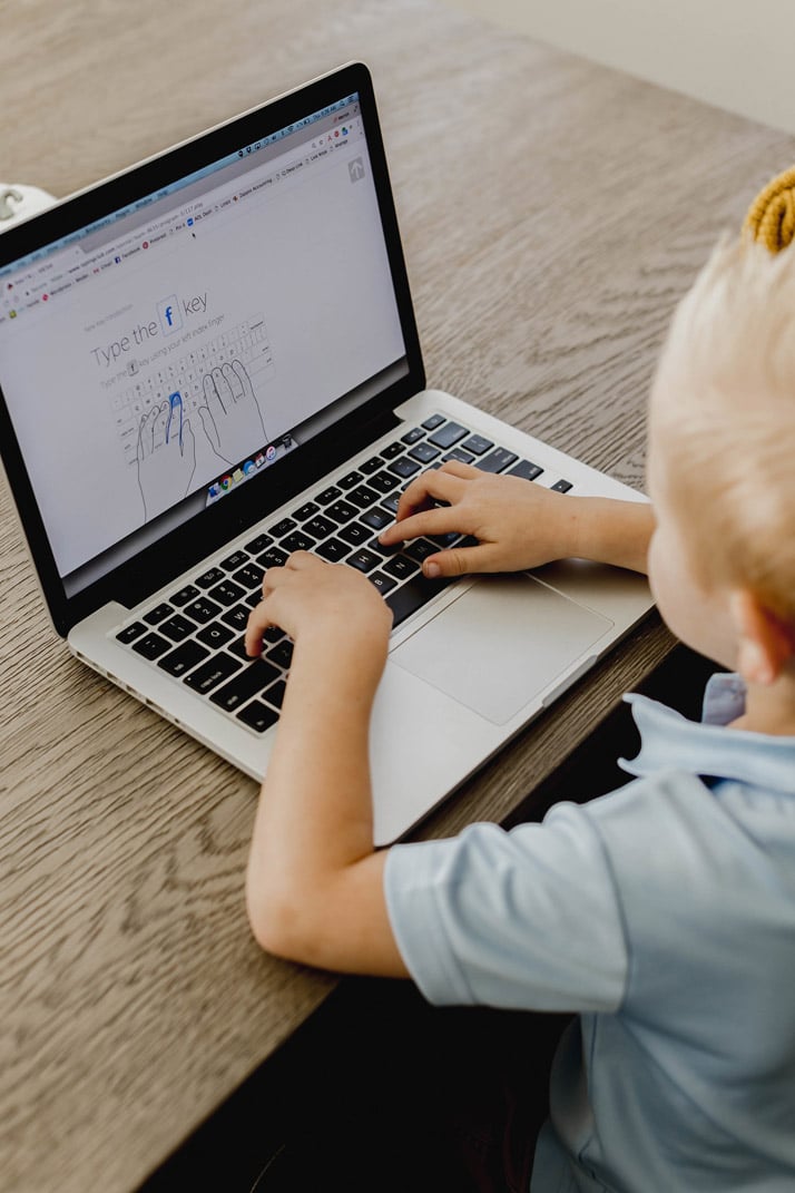 our favorite computer program for teaching kids to type!