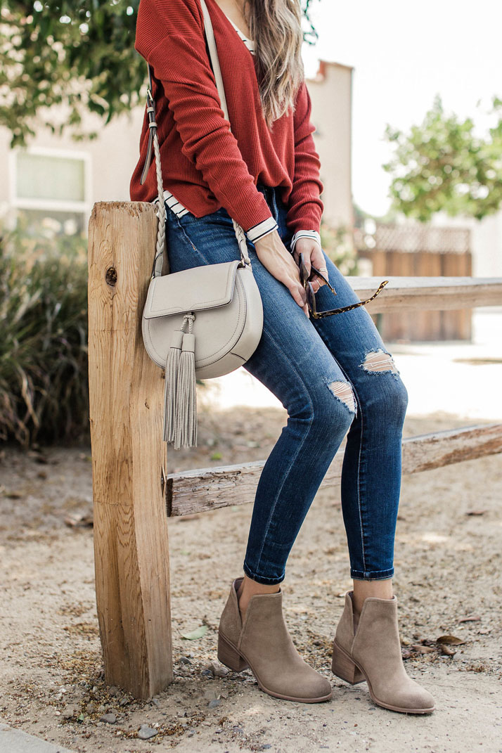 easy layers and ankle boots
